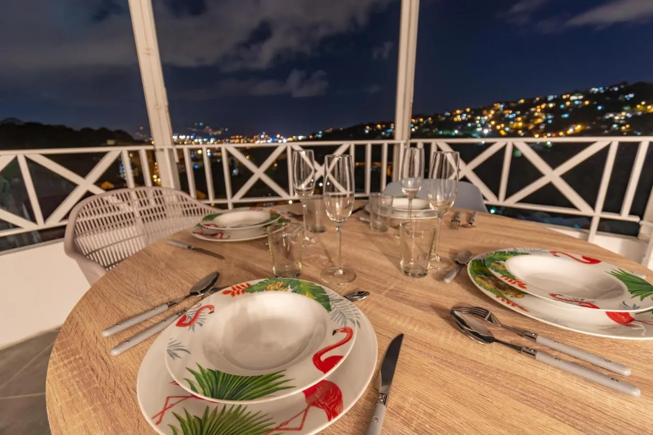 Appartement Central, Vue Panoramique - Madin'Pop 305 Fort-de-France 0*,  Martinique